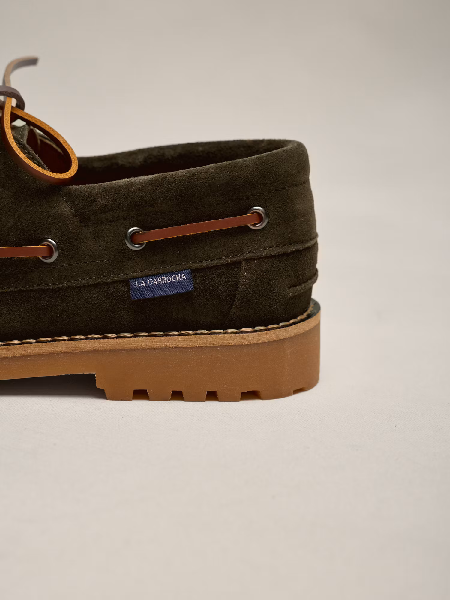 Zapato Caña Serraje | Khaki