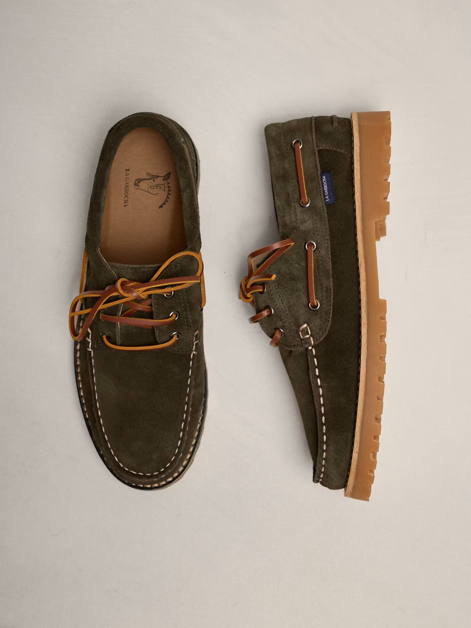 Zapato Caña Serraje | Khaki