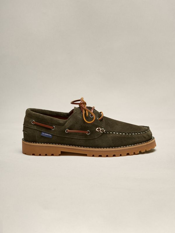 Suede Caña Shoe | Khaki