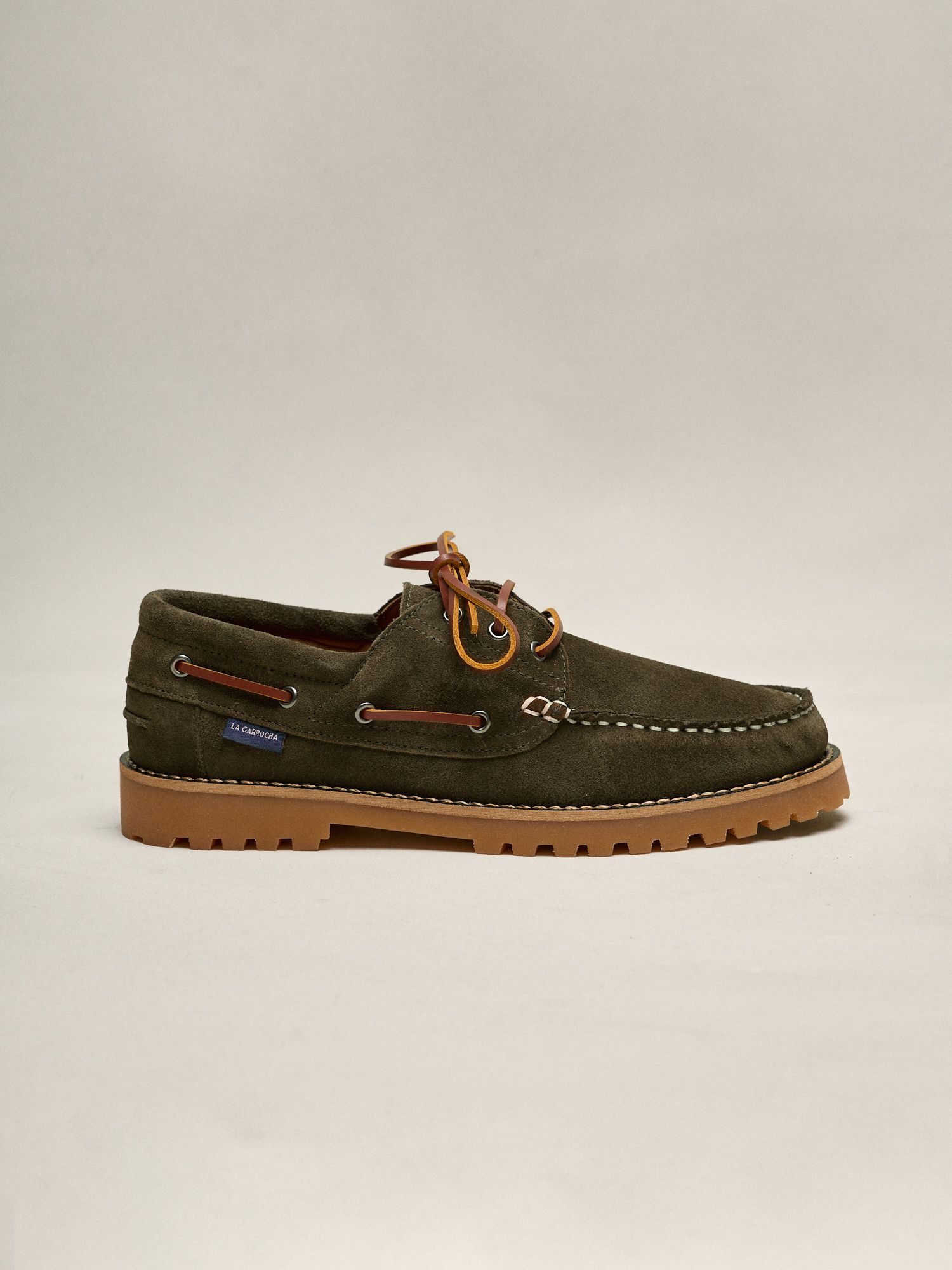 Zapato Caña Serraje | Khaki