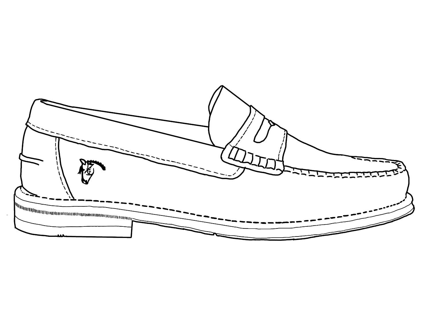 Mocassim penny | Preto