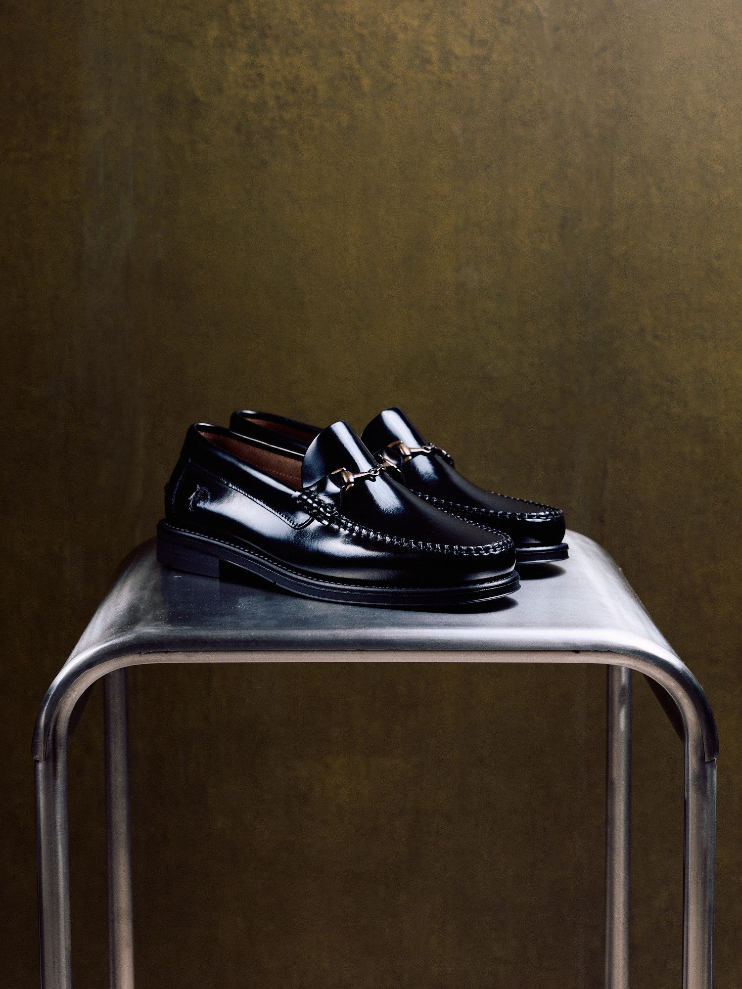Mocassim penny com fivela | Preto