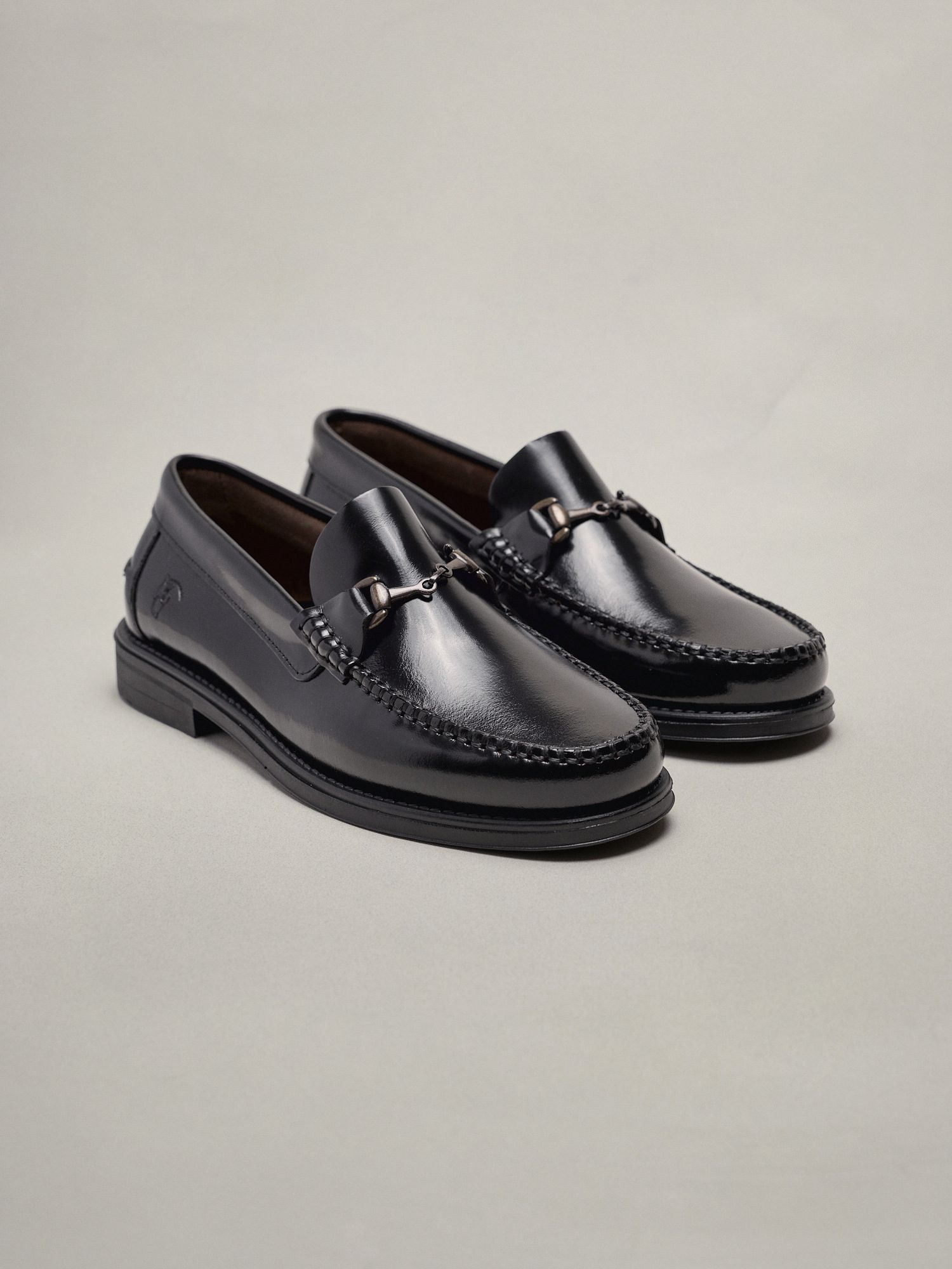 Mocassim penny com fivela | Preto