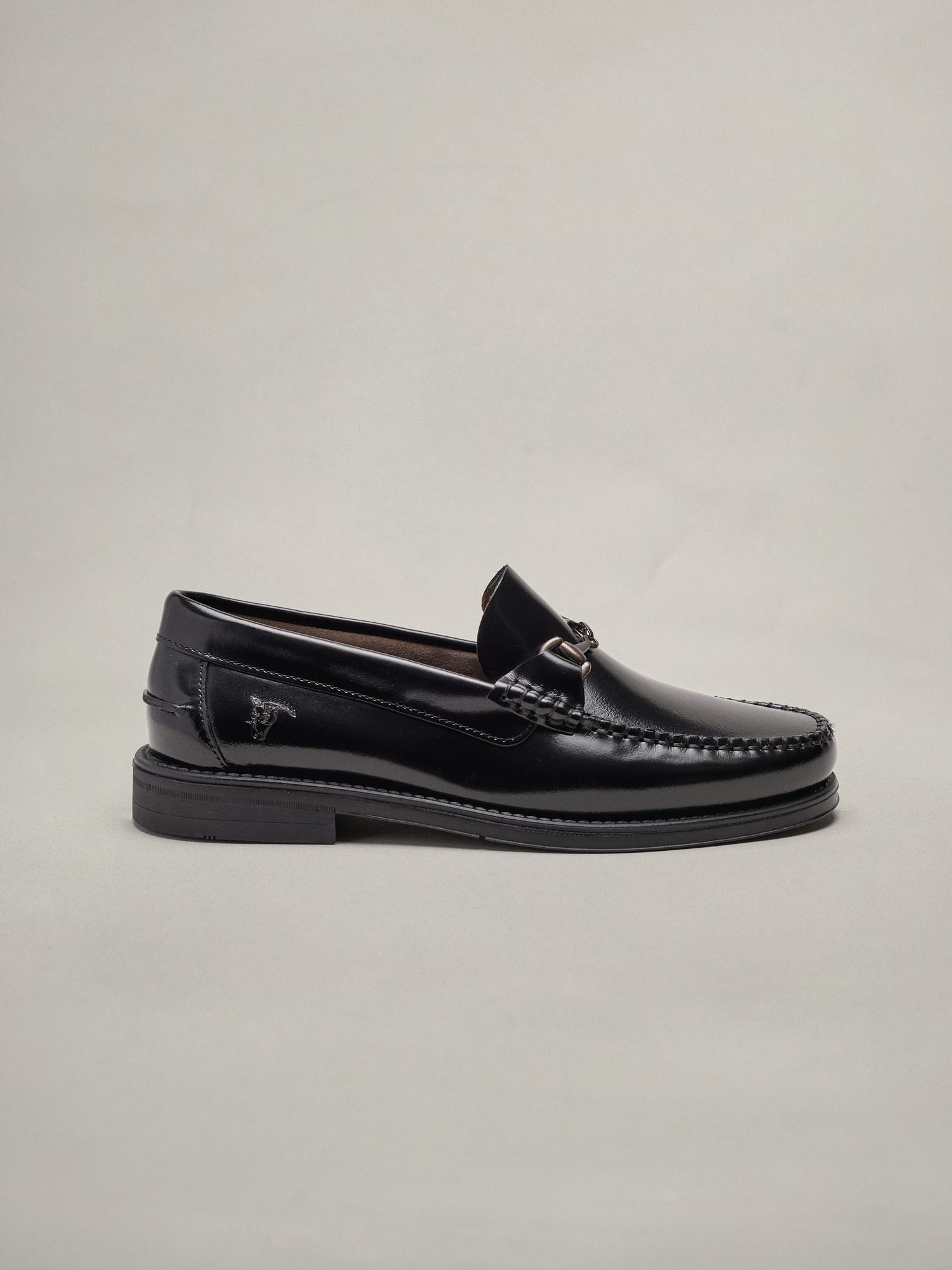 Mocassim penny com fivela | Preto