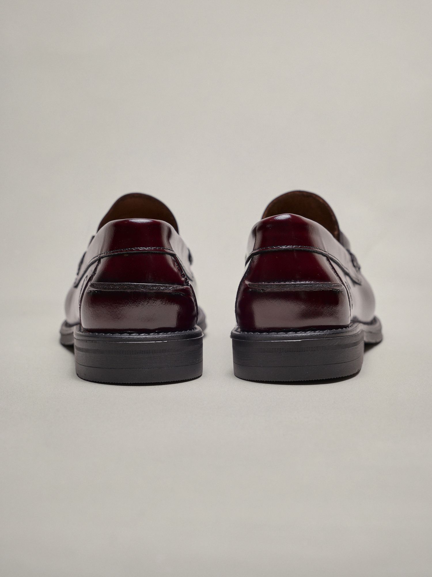 Mocassim penny com fivela | Bordô