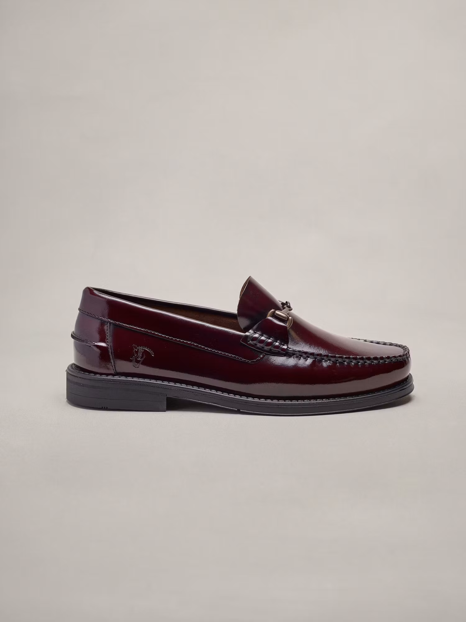 Mocassim penny com fivela | Bordô