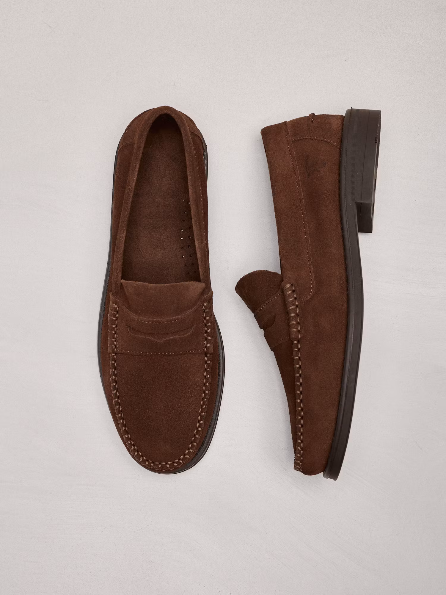 Zapato Mocasín Serraje | Tabaco