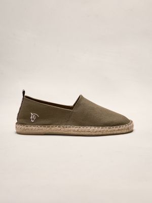 Ethnic Espadrille | Khaki