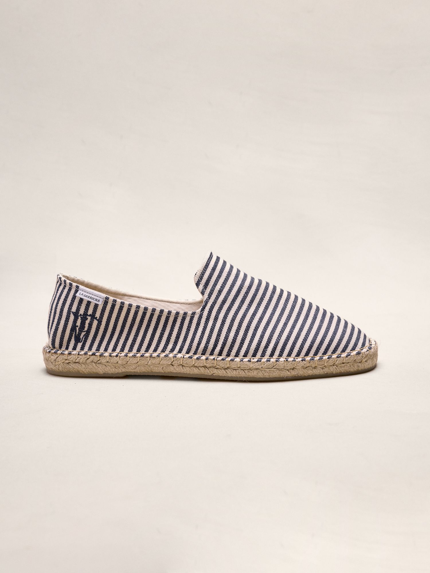 Espadrille à Rayures | Bleu Marine