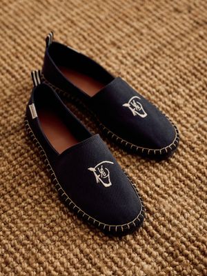 Zalea Espadrille | Navy Blue