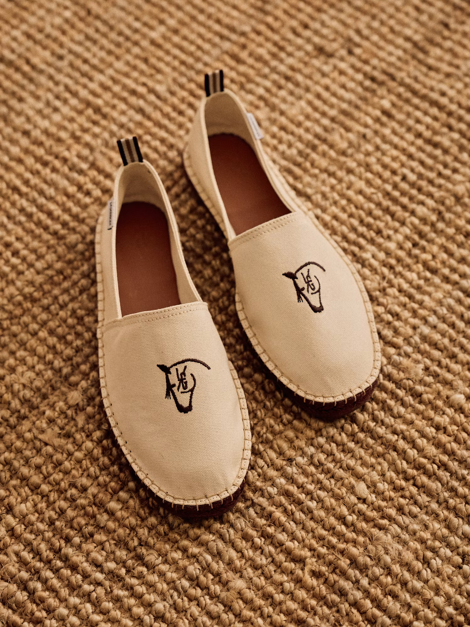 Zalea Espadrille |  Nude & Moka