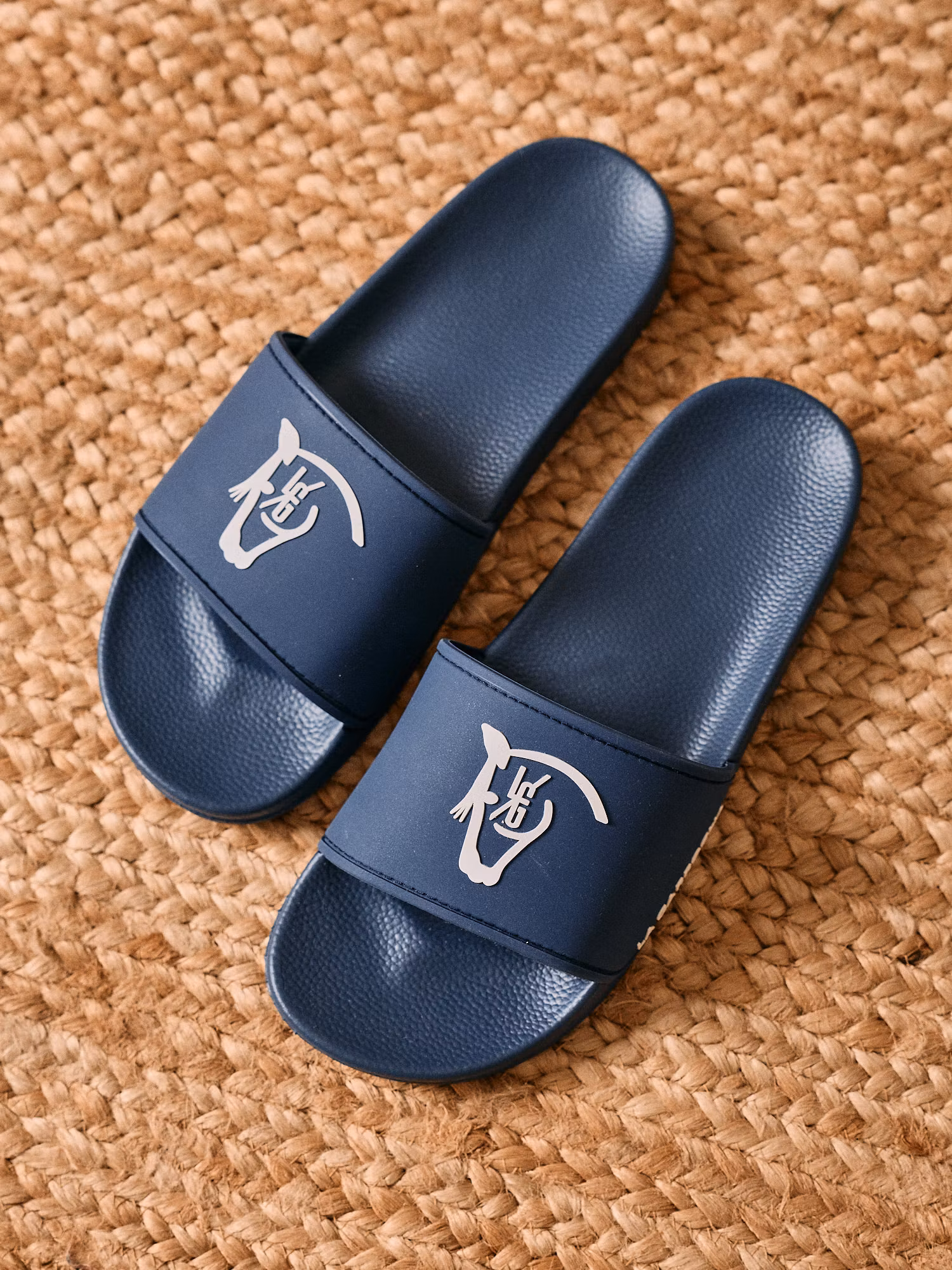 Pala Slide Sandal | Navy Blue