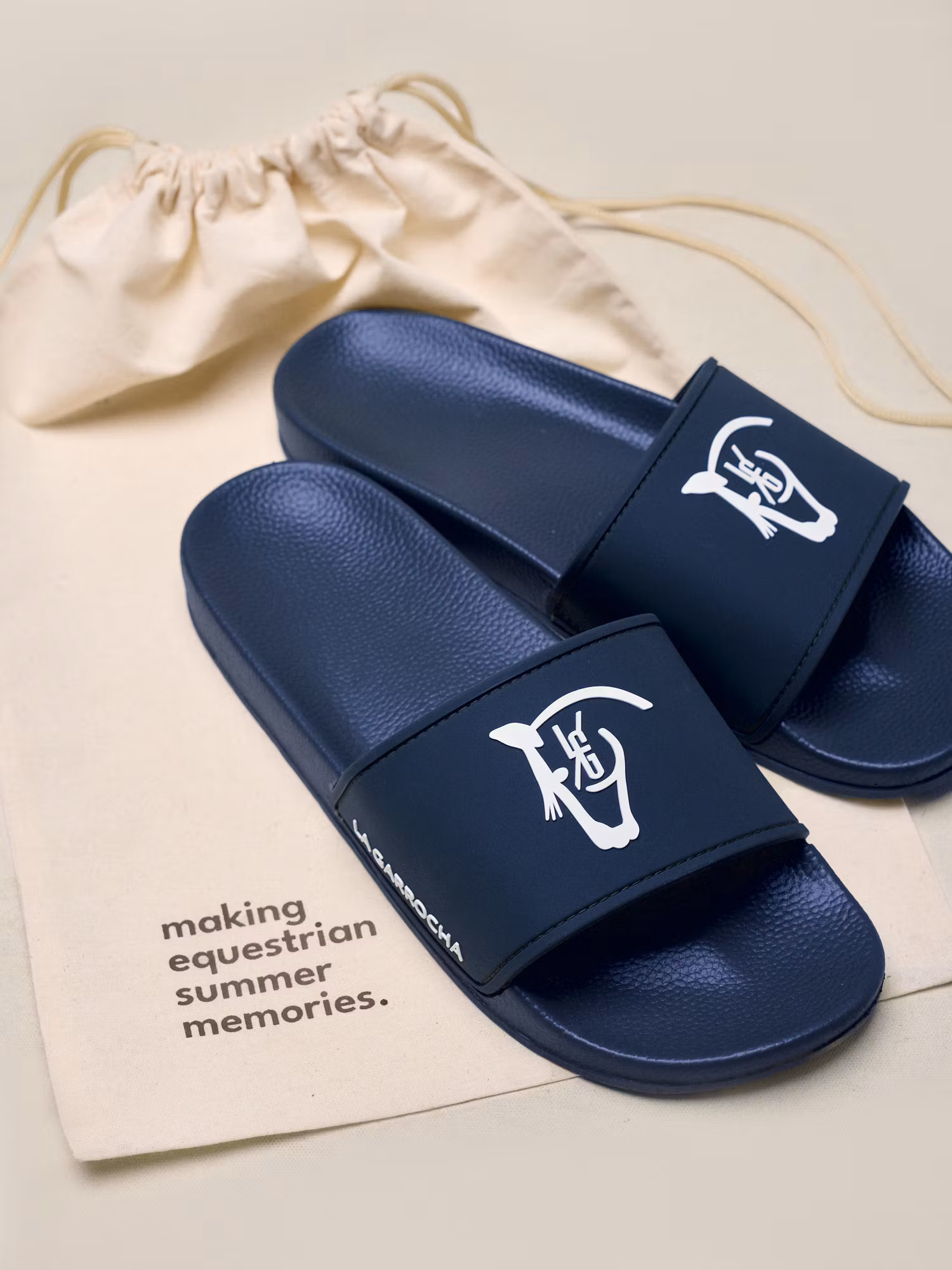 Pala Slide Sandal | Navy Blue
