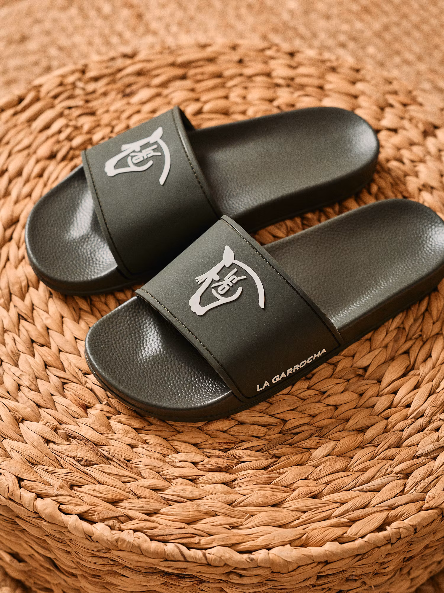 Pala Slide Sandal | Moss Green