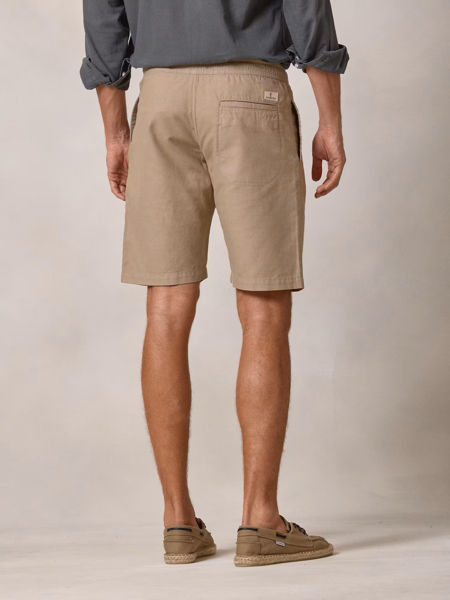 Linen Bermuda Shorts | Toasted