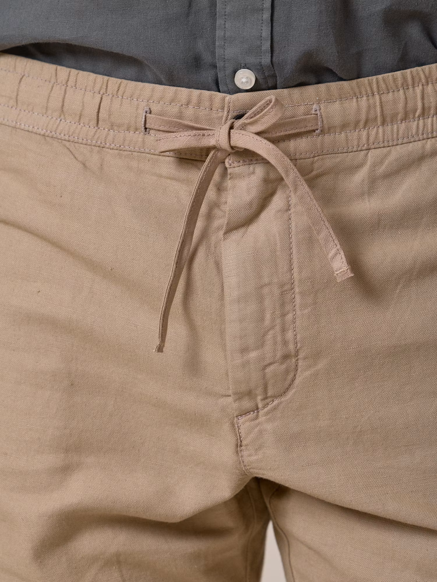 Linen Bermuda Shorts | Toasted