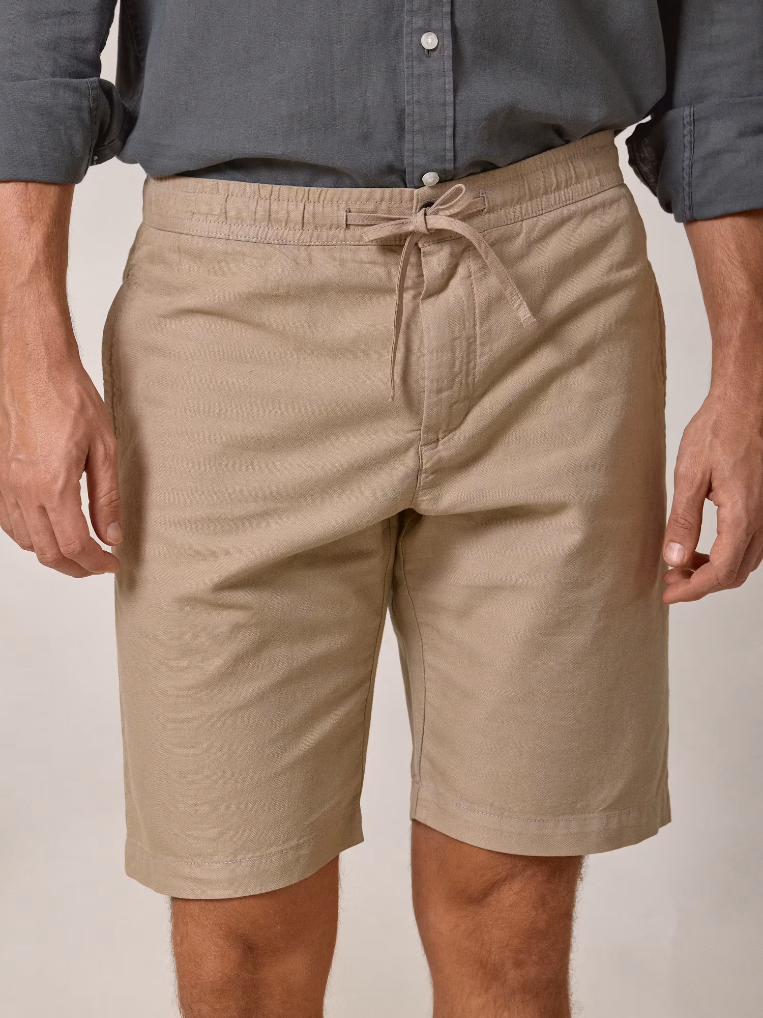 Linen Bermuda Shorts | Toasted