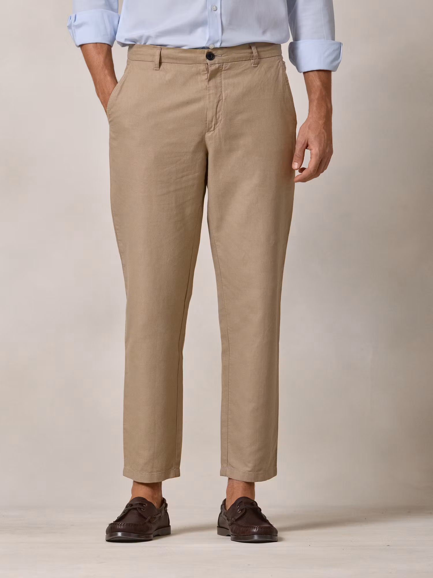 Linen Trousers | Toasted
