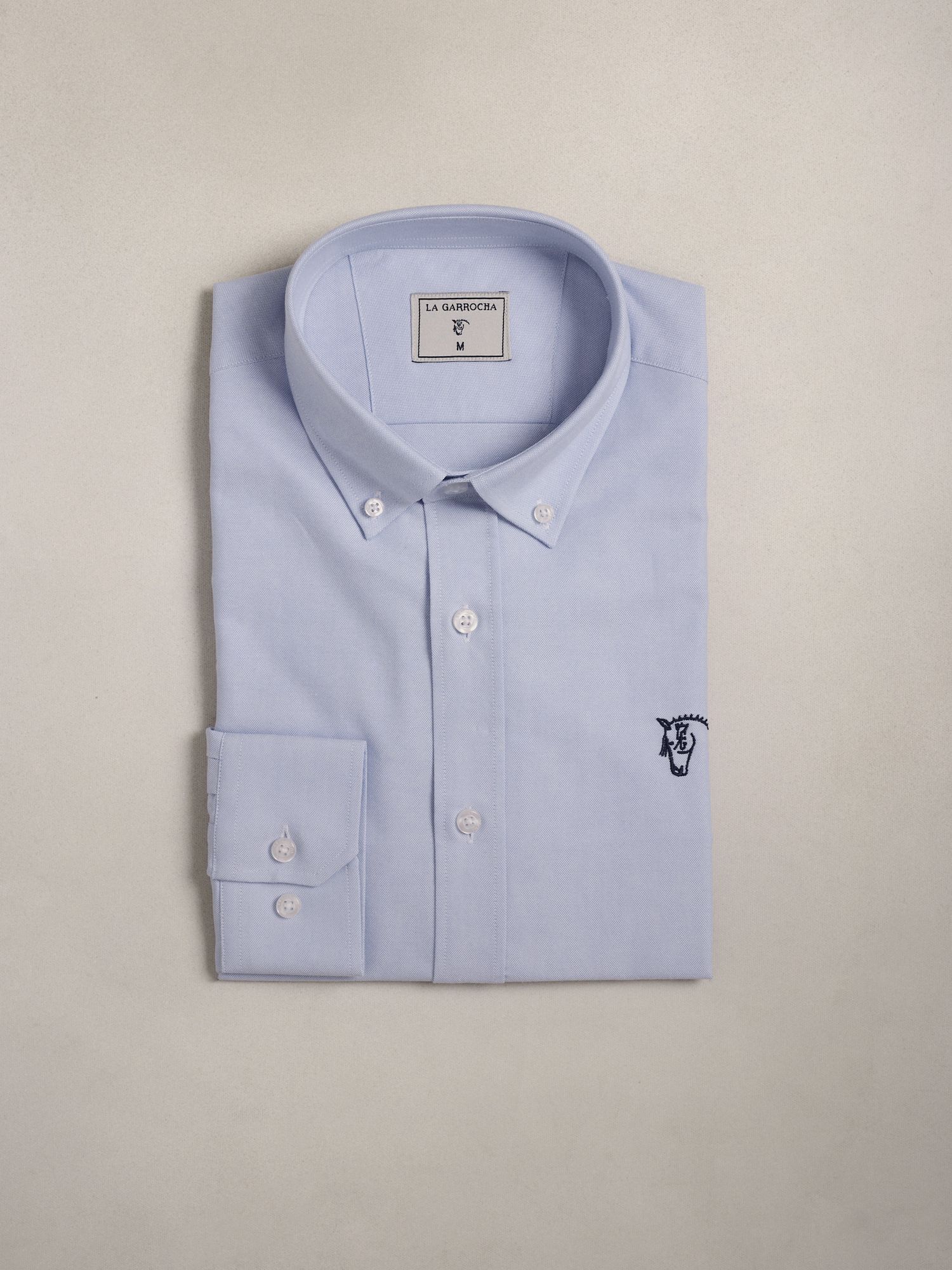 Camisa Oxford | Celeste