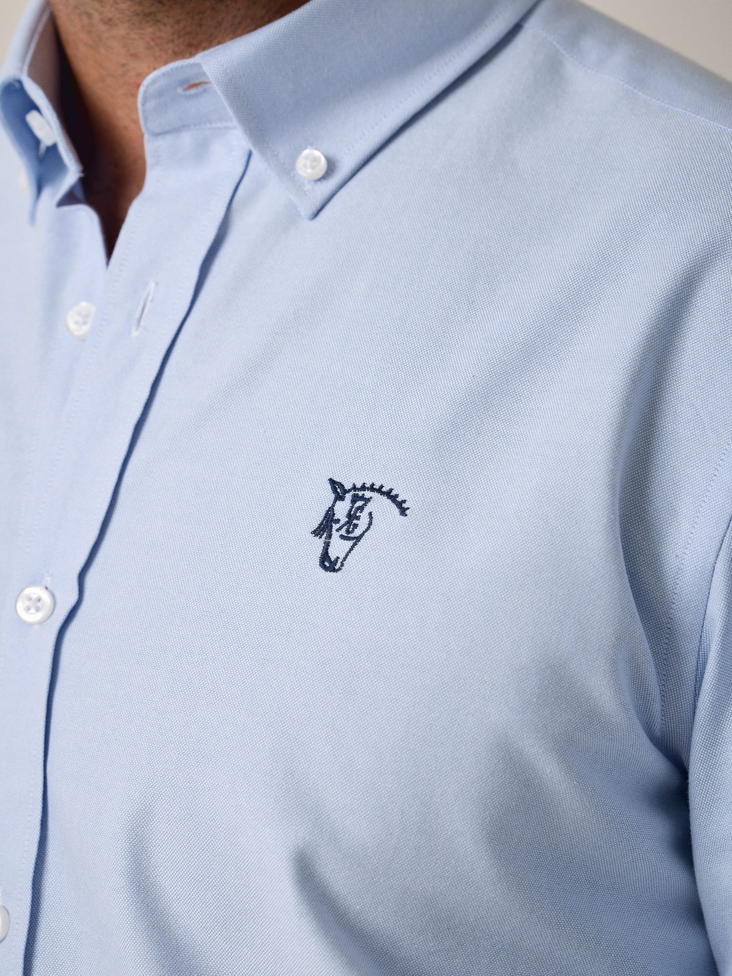 Camisa Oxford | Celeste
