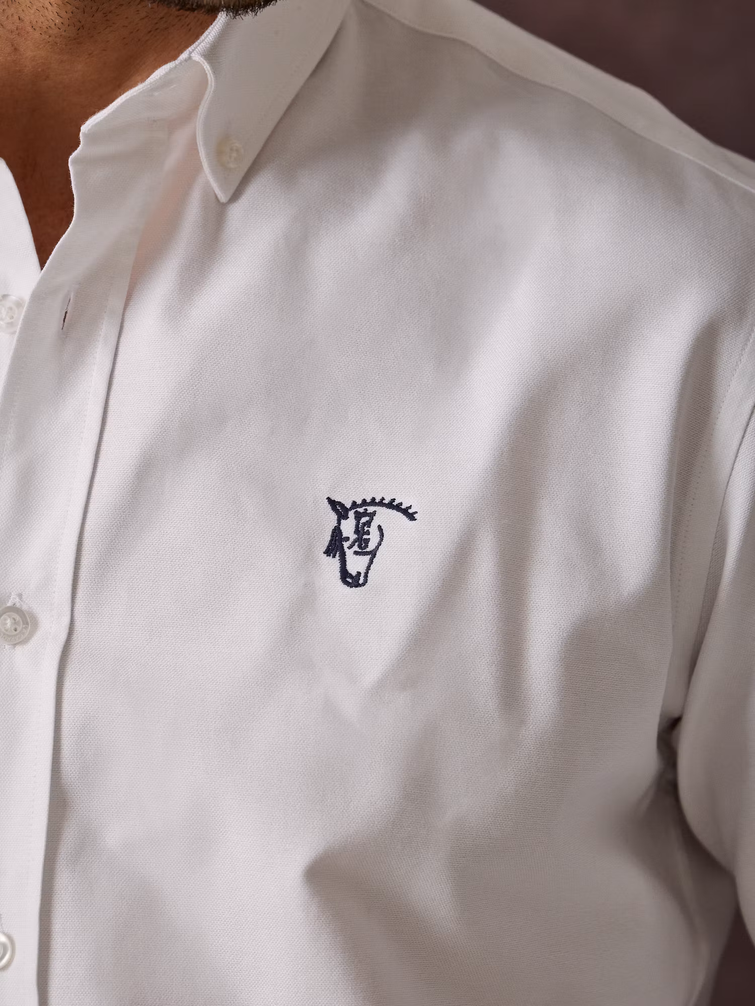 Camisa Oxford | Blanco