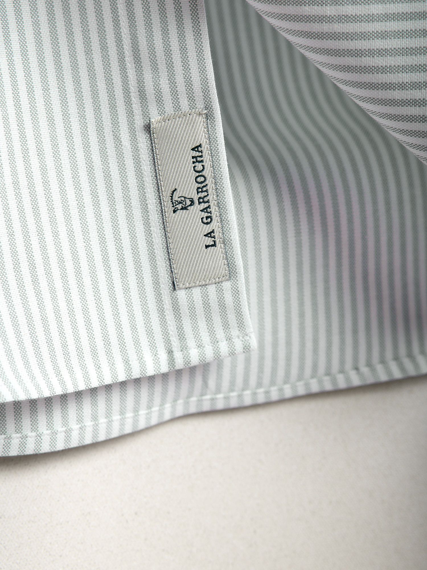 Camisa Oxford Listrada | Verde Light