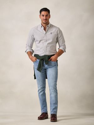 Camisa Oxford Rayas Multicolor | Moka