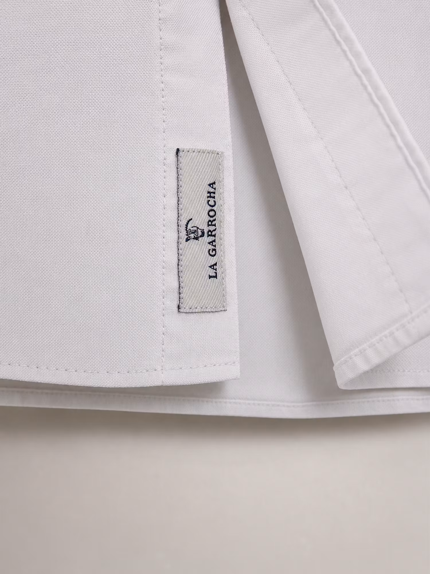 Camisa Garment Dyed | Blanco