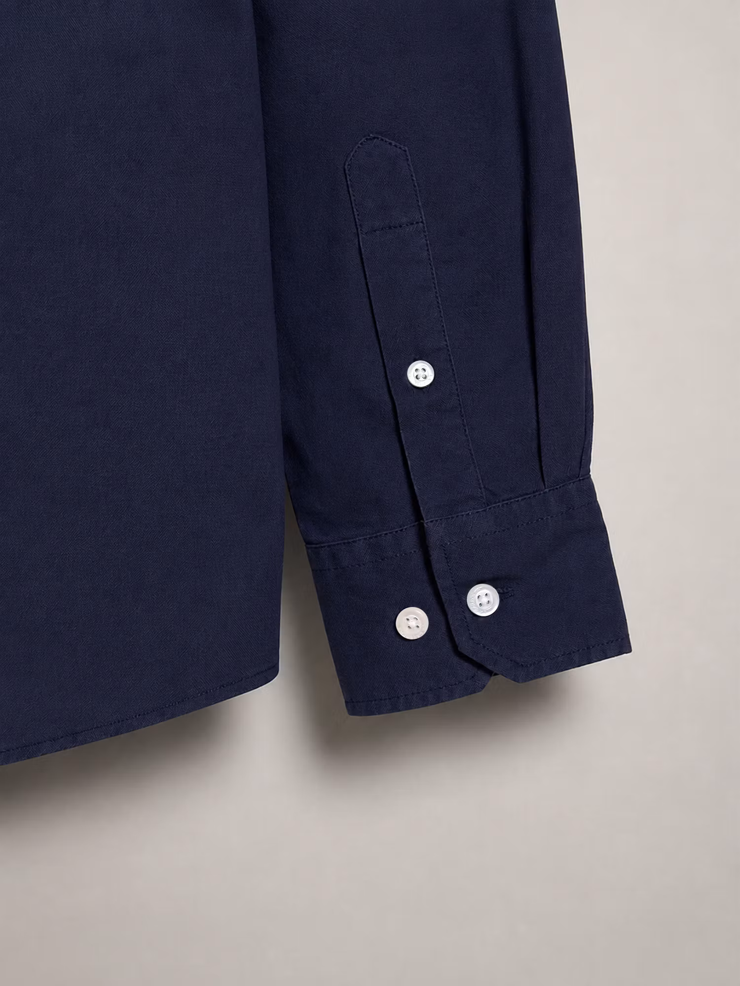 Camisa Garment Dyed | Marino