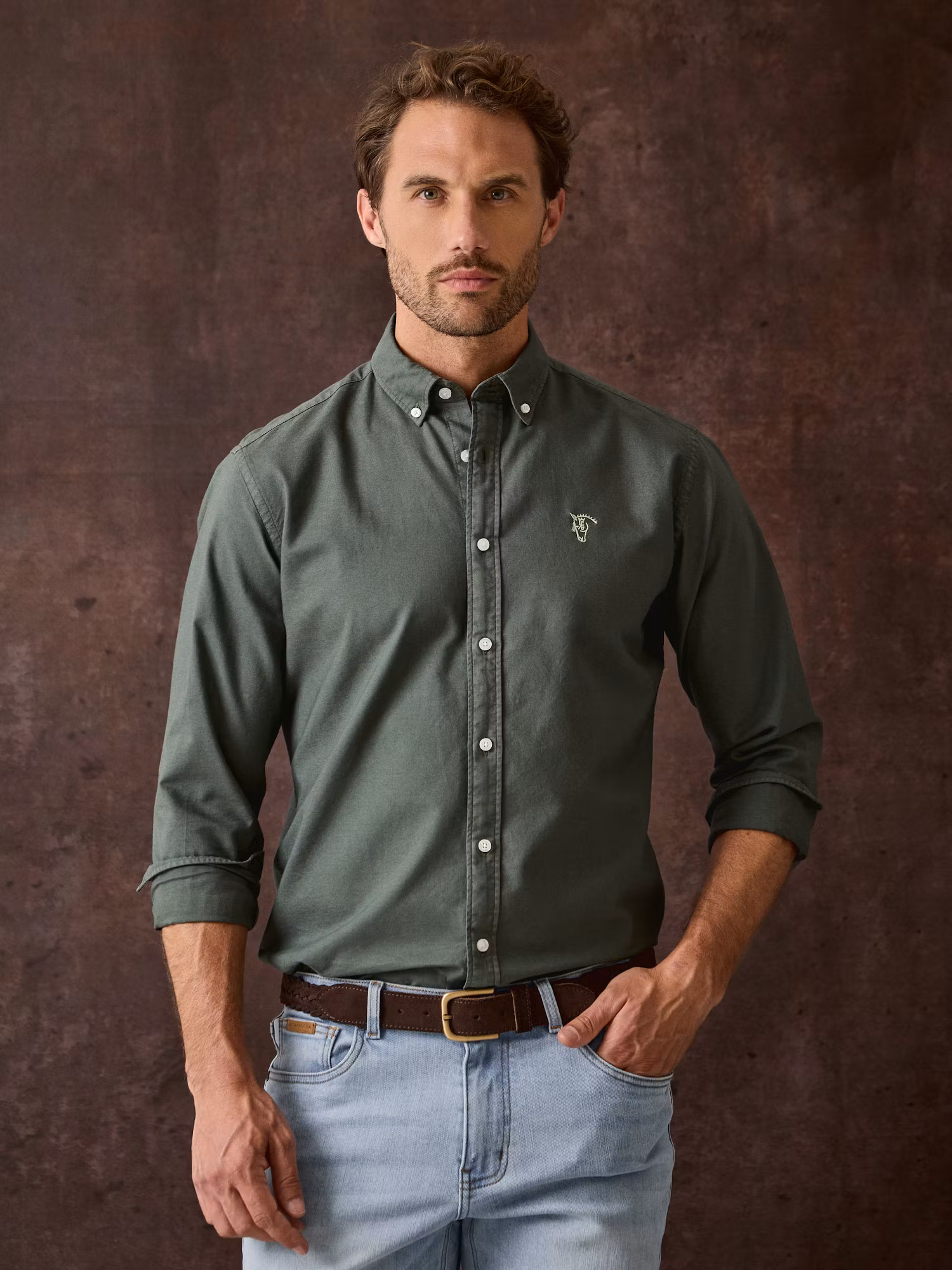Camisa Garment Dyed | Abeto 