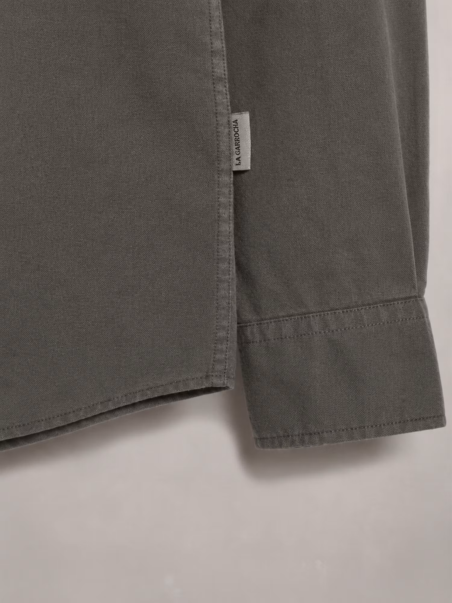 Camisa Garment Dyed | Verde Oliva