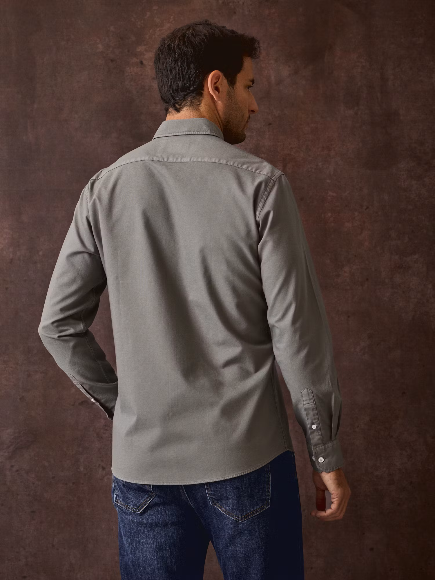 Camisa Garment Dyed | Verde Oliva