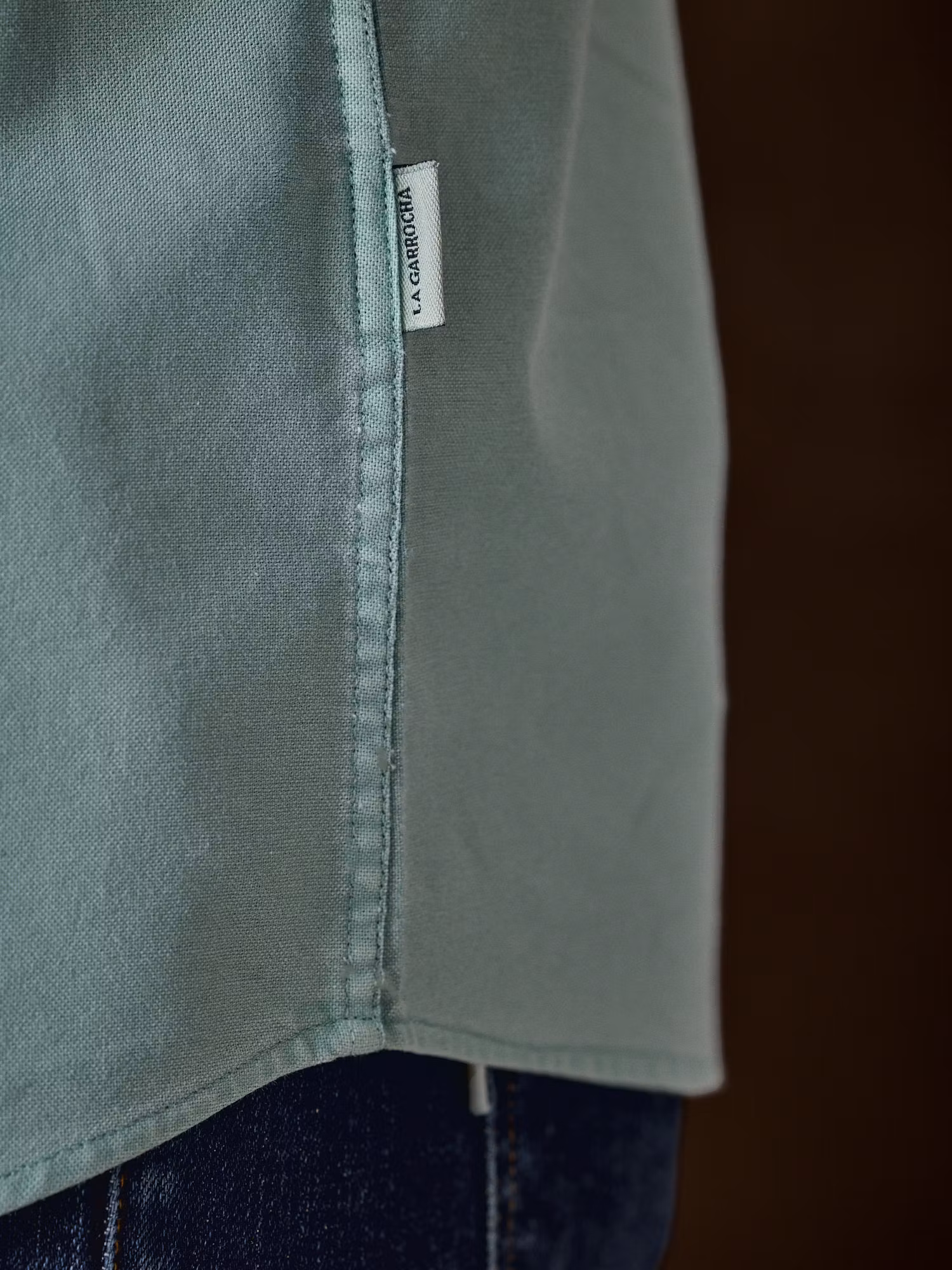 Camisa Garment Dyed | Azul Light