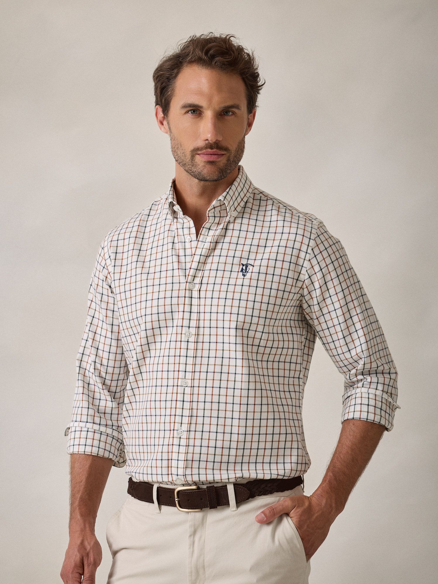 Camisa Xadrez Montijo | Verde Abeto