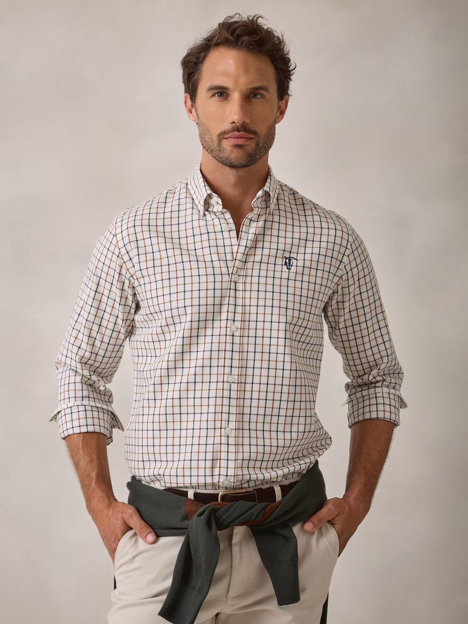 Camisa Xadrez Montijo | Verde Abeto