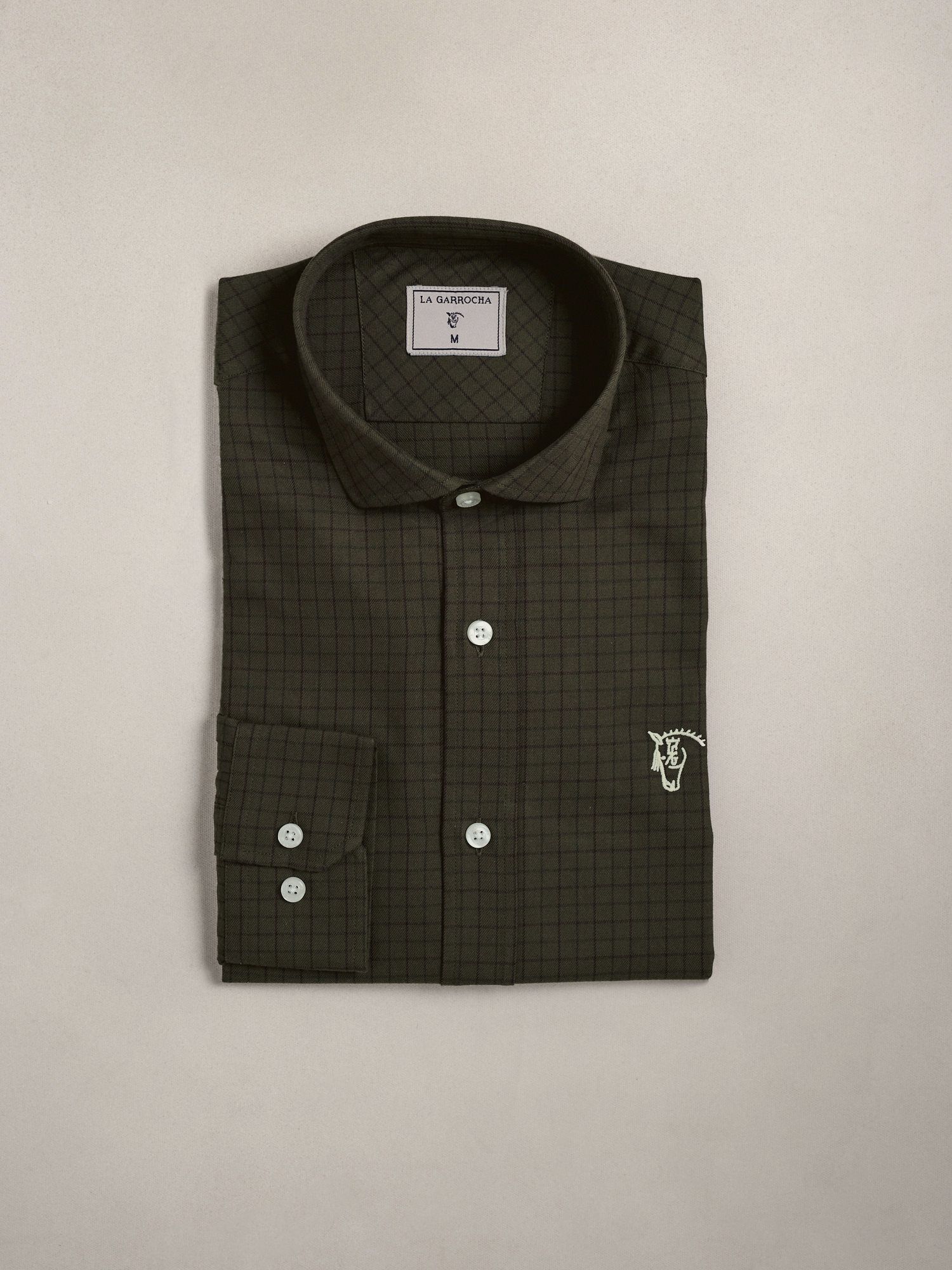 Camisa Xadrez Solana | Verde Caça