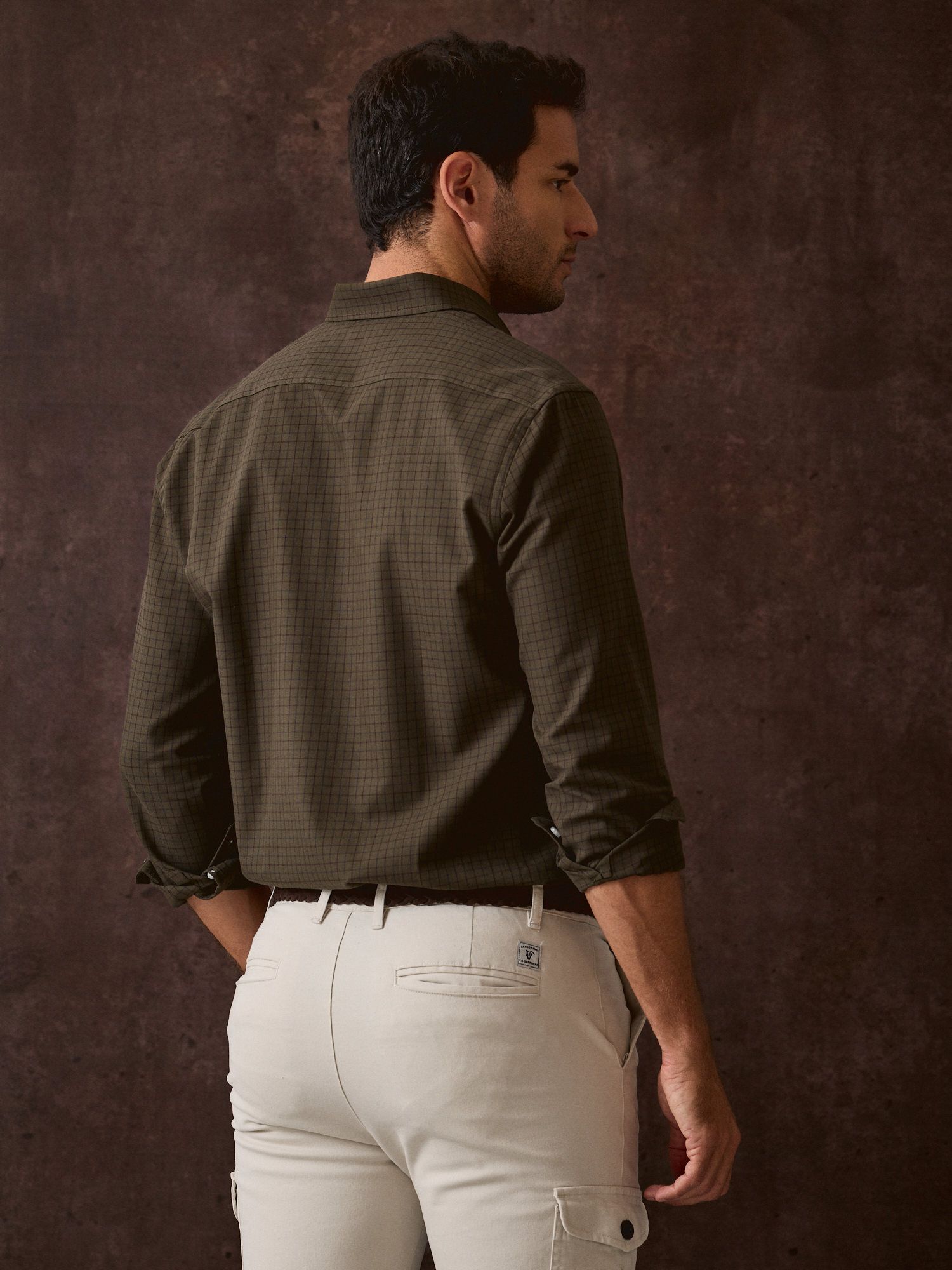 Camisa Xadrez Solana | Verde Caça