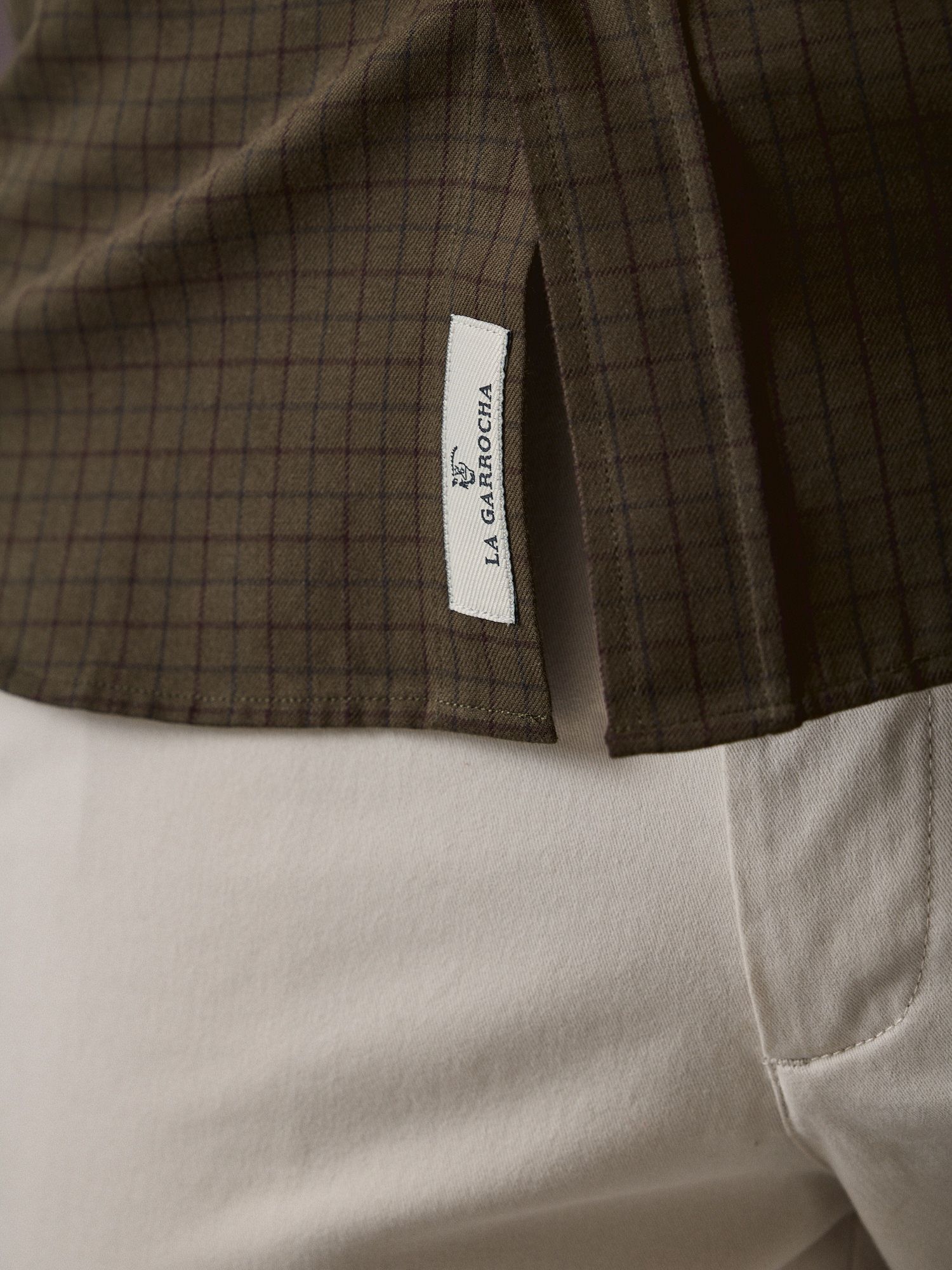 Camisa Xadrez Solana | Verde Caça