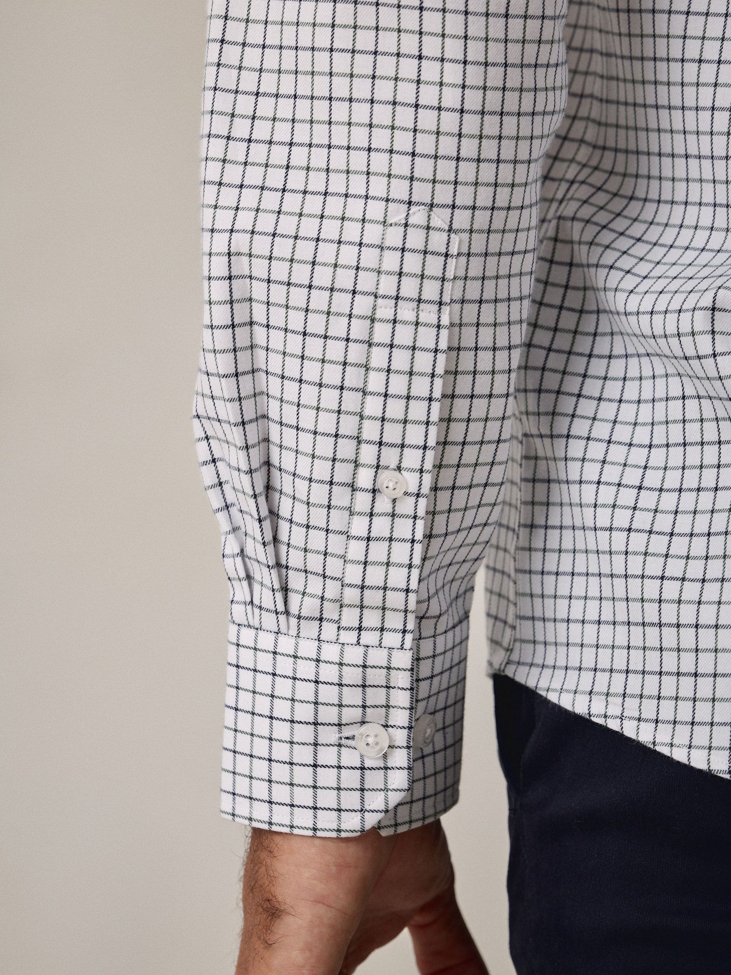 Camisa Xadrez Solana | Azul Marinho