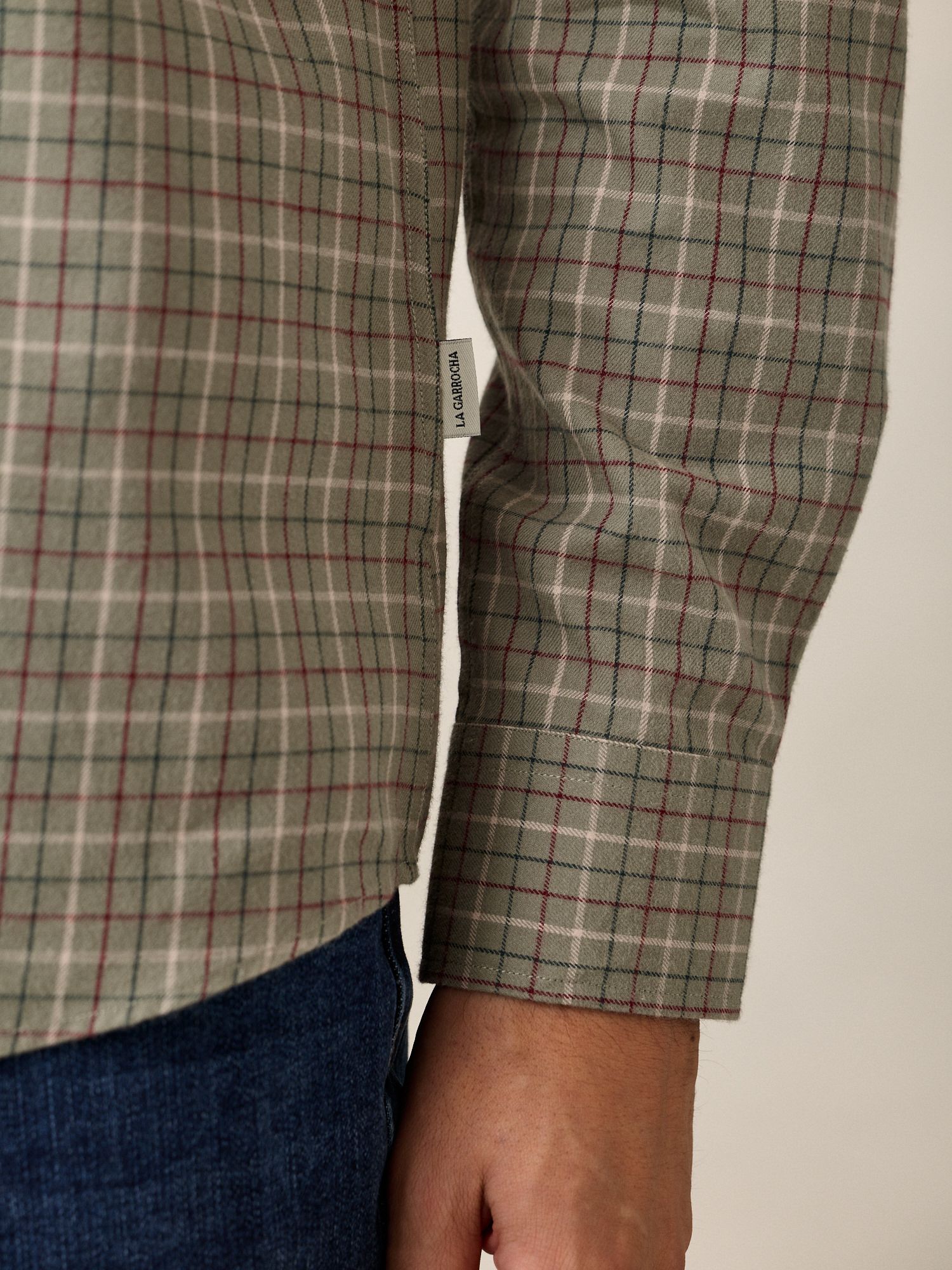 Tattersall Check Shirt | Sage Green