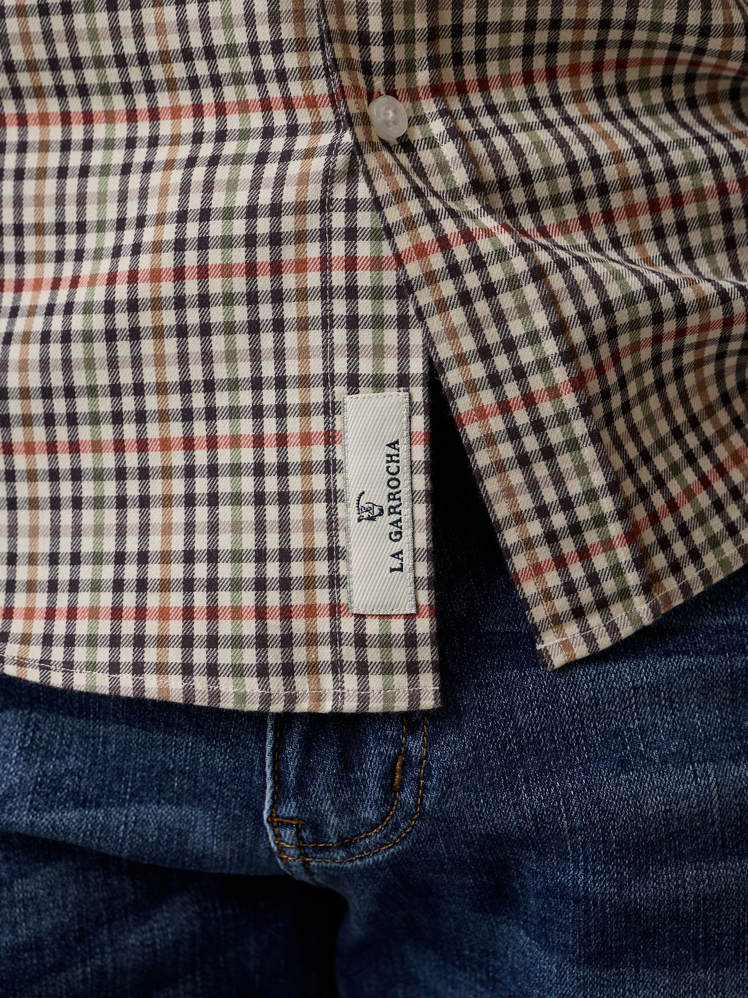 Camisa Cuadros Mini Multicolor