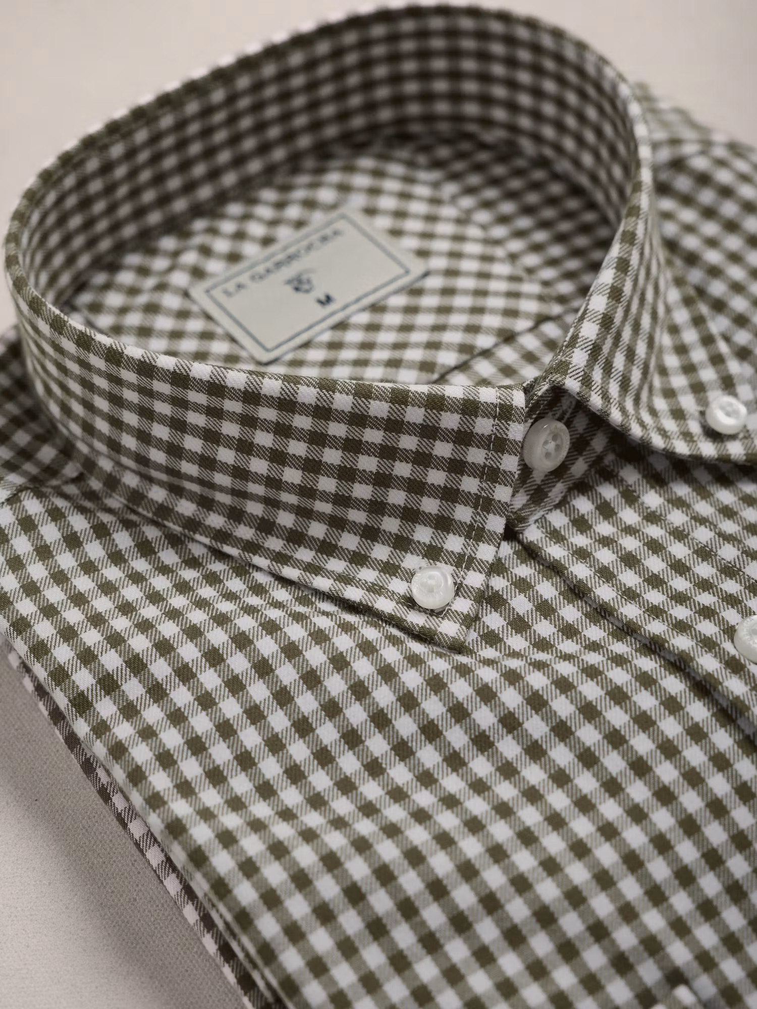 Camisa Cuadro Vichy | Oliva