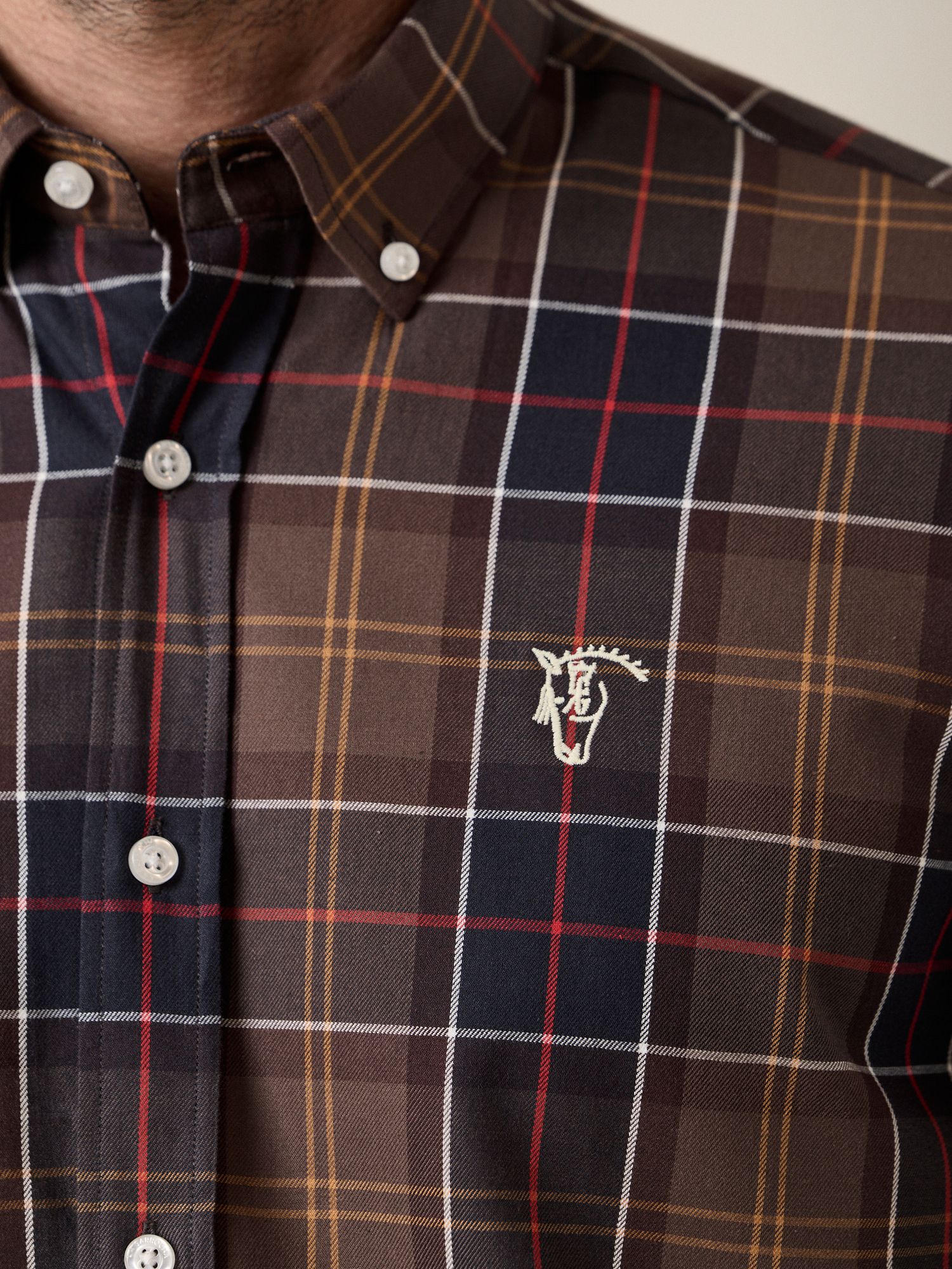 Tartan Shirt Mocha