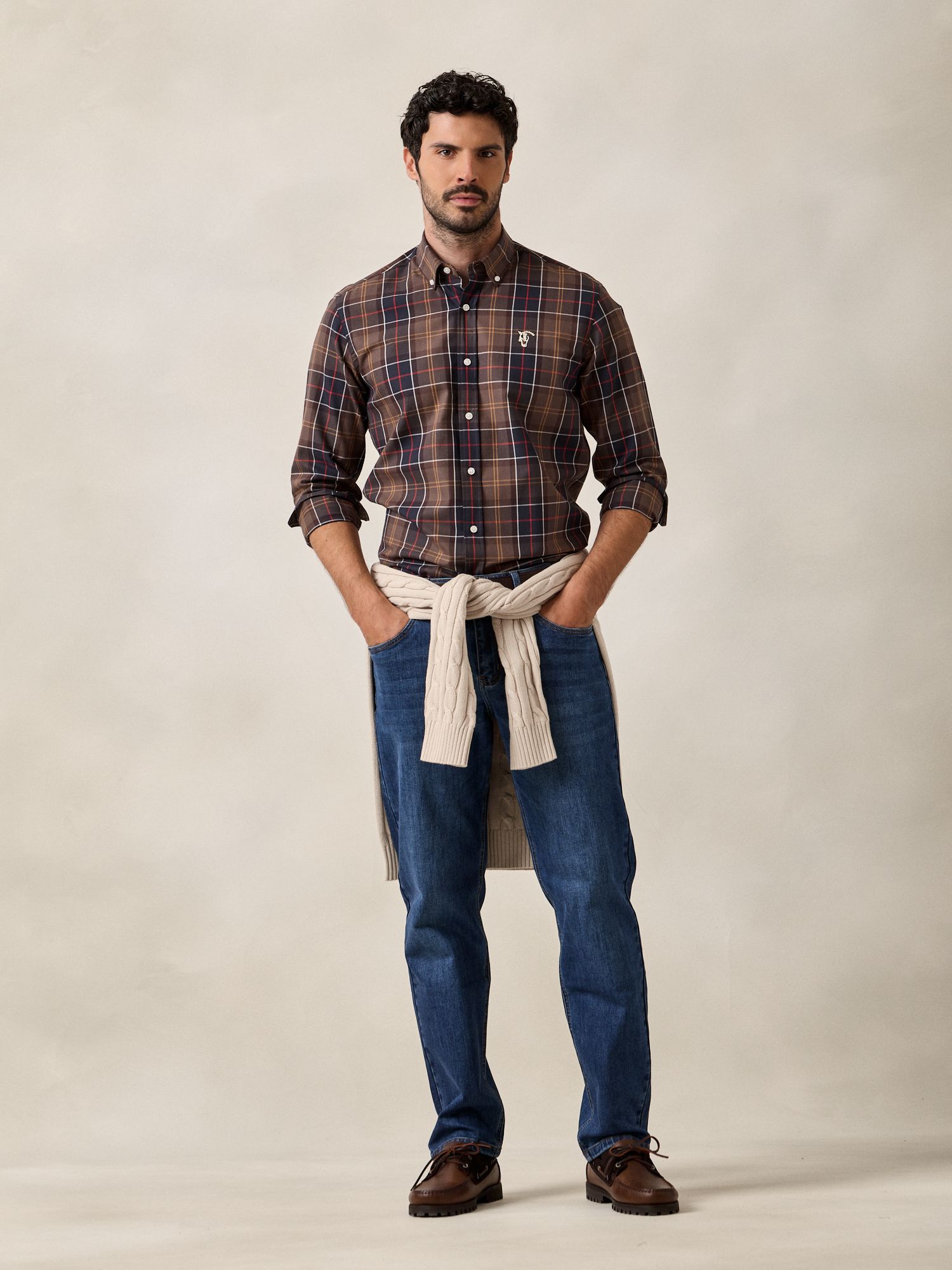 Tartan Shirt Mocha