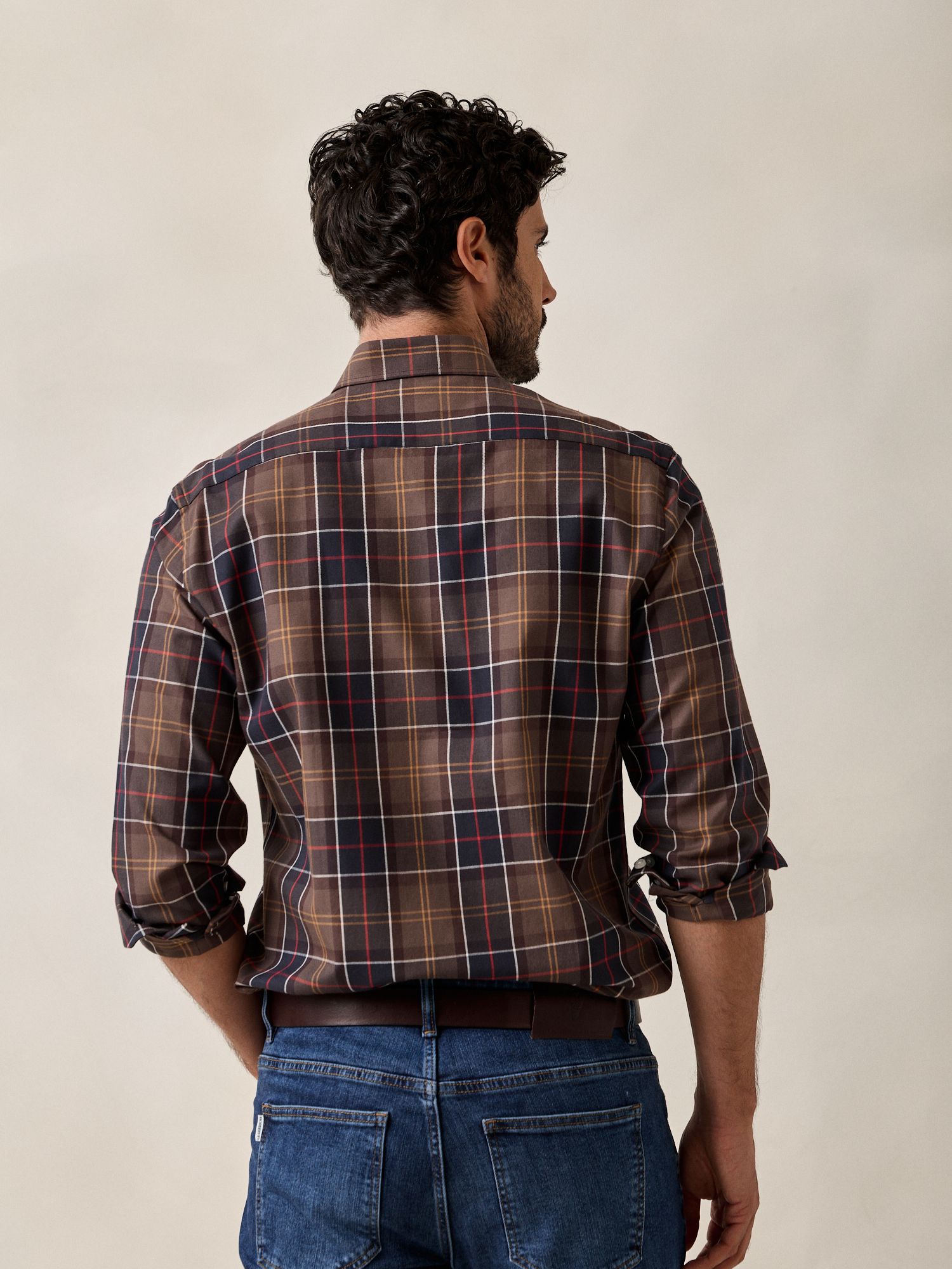 Tartan Shirt Mocha