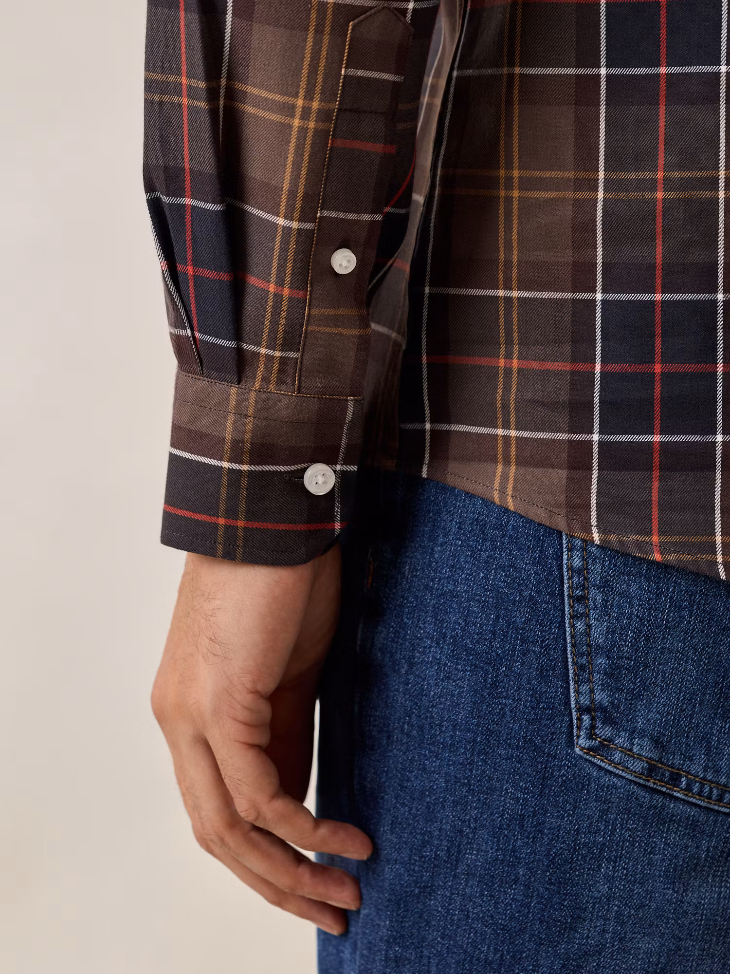 Tartan Shirt Mocha