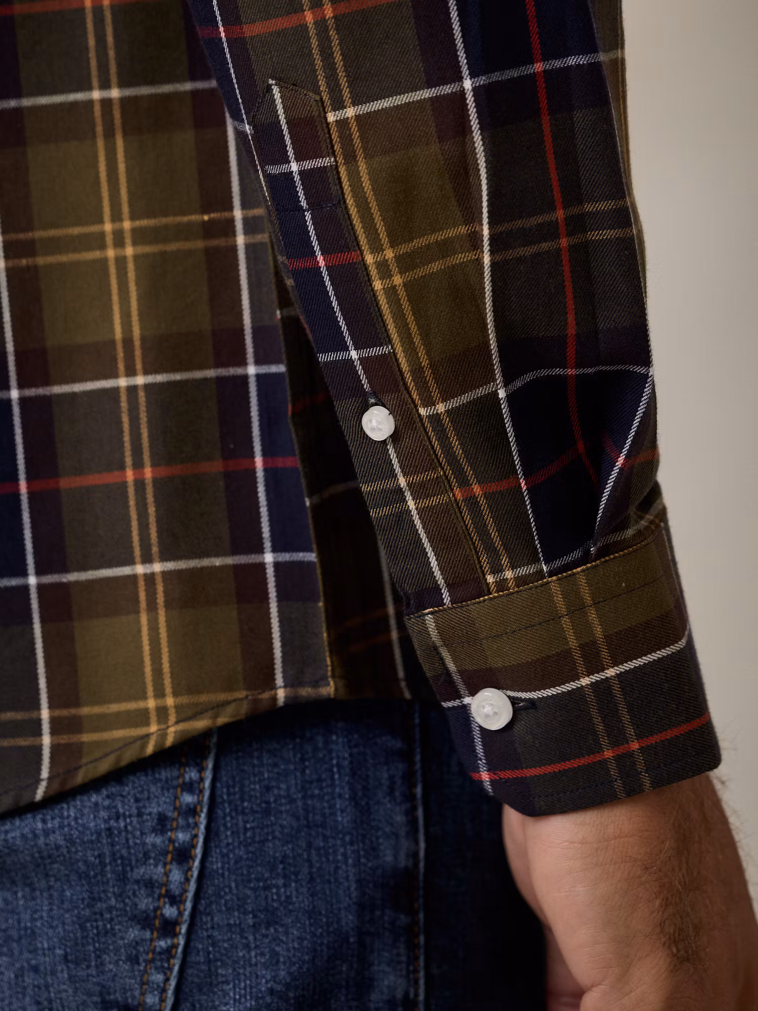 Camisa Tartan Verde Abeto