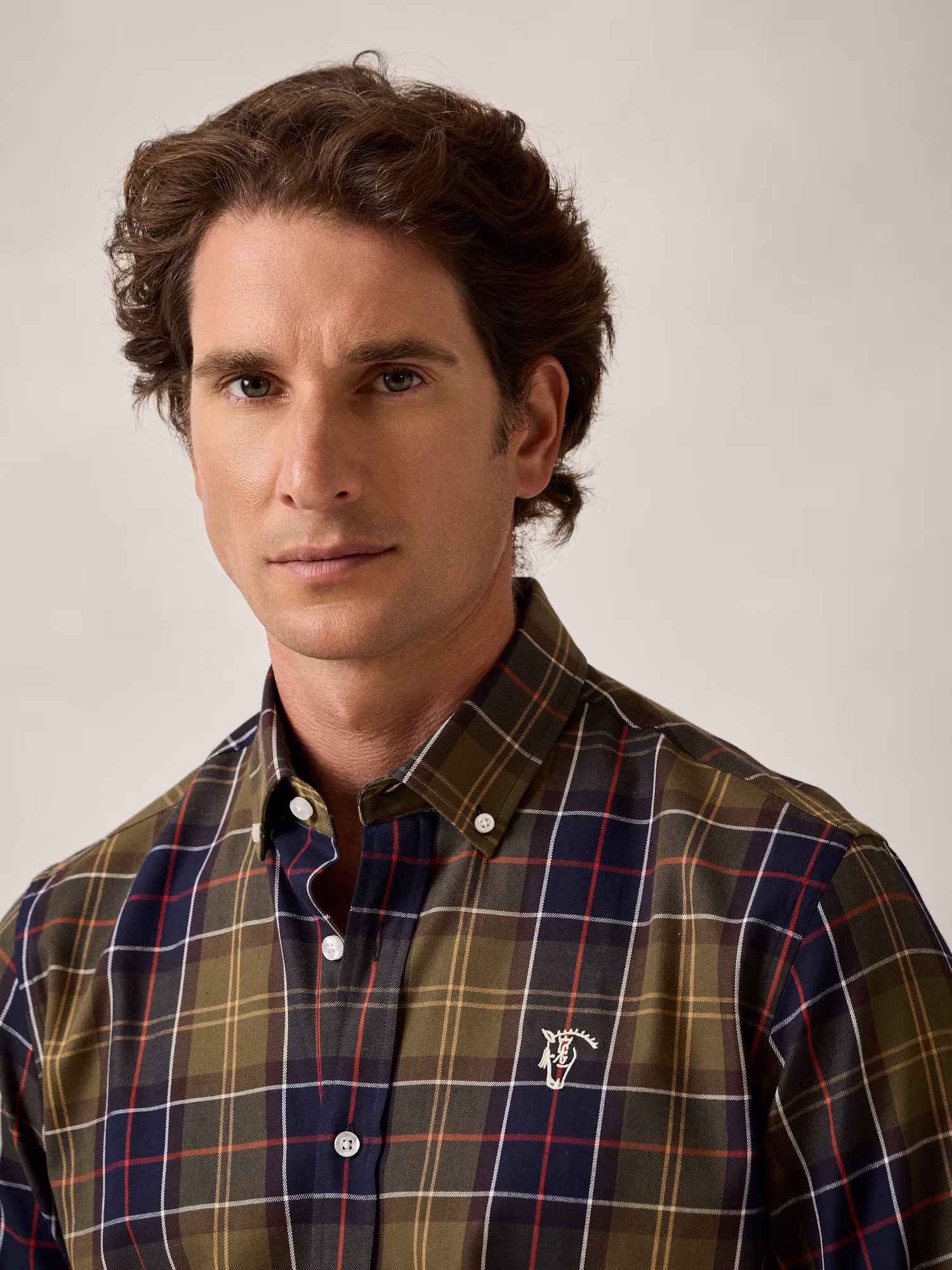 Camisa Tartan Verde Abeto