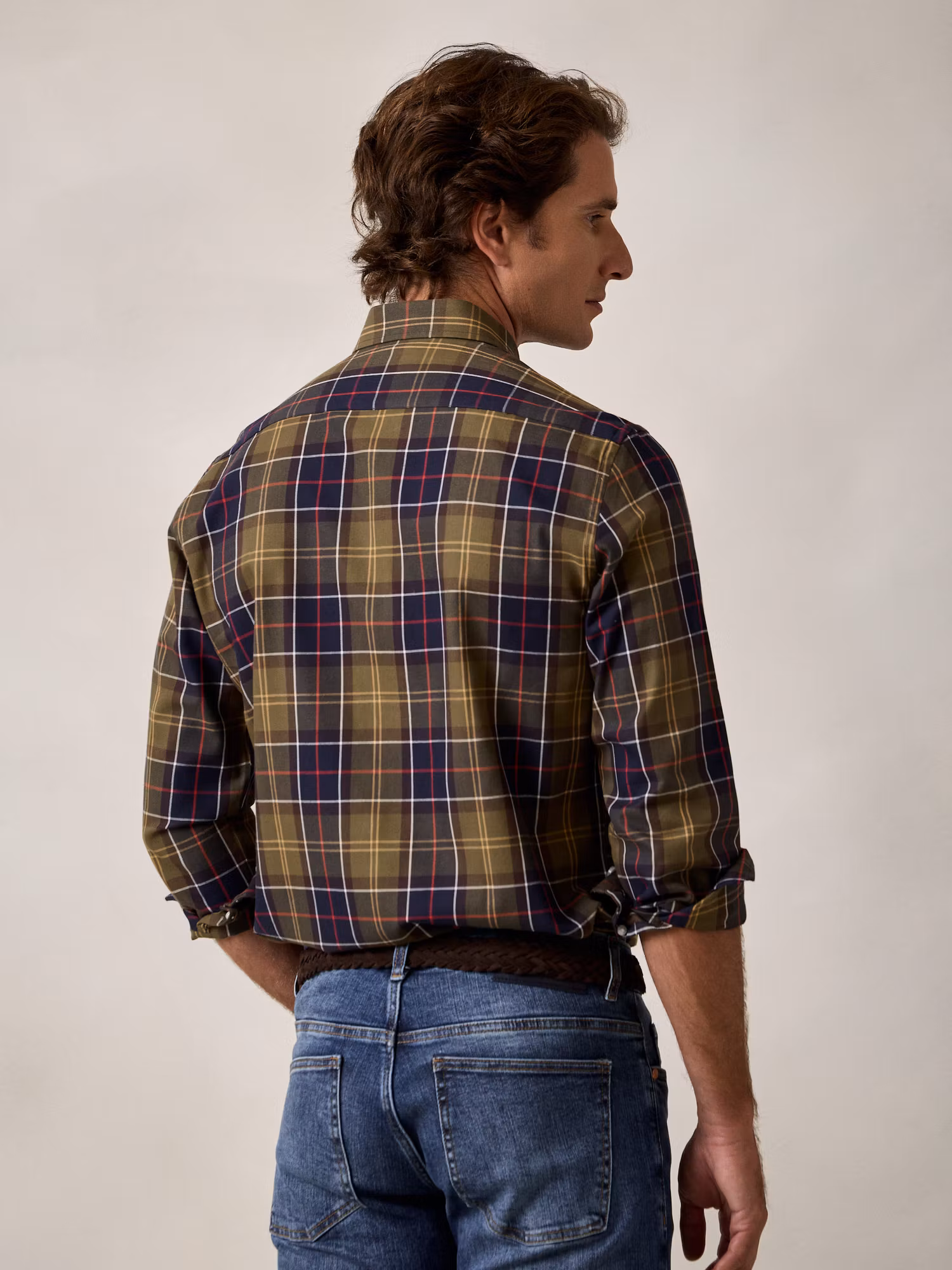 Camisa Tartan Verde Abeto