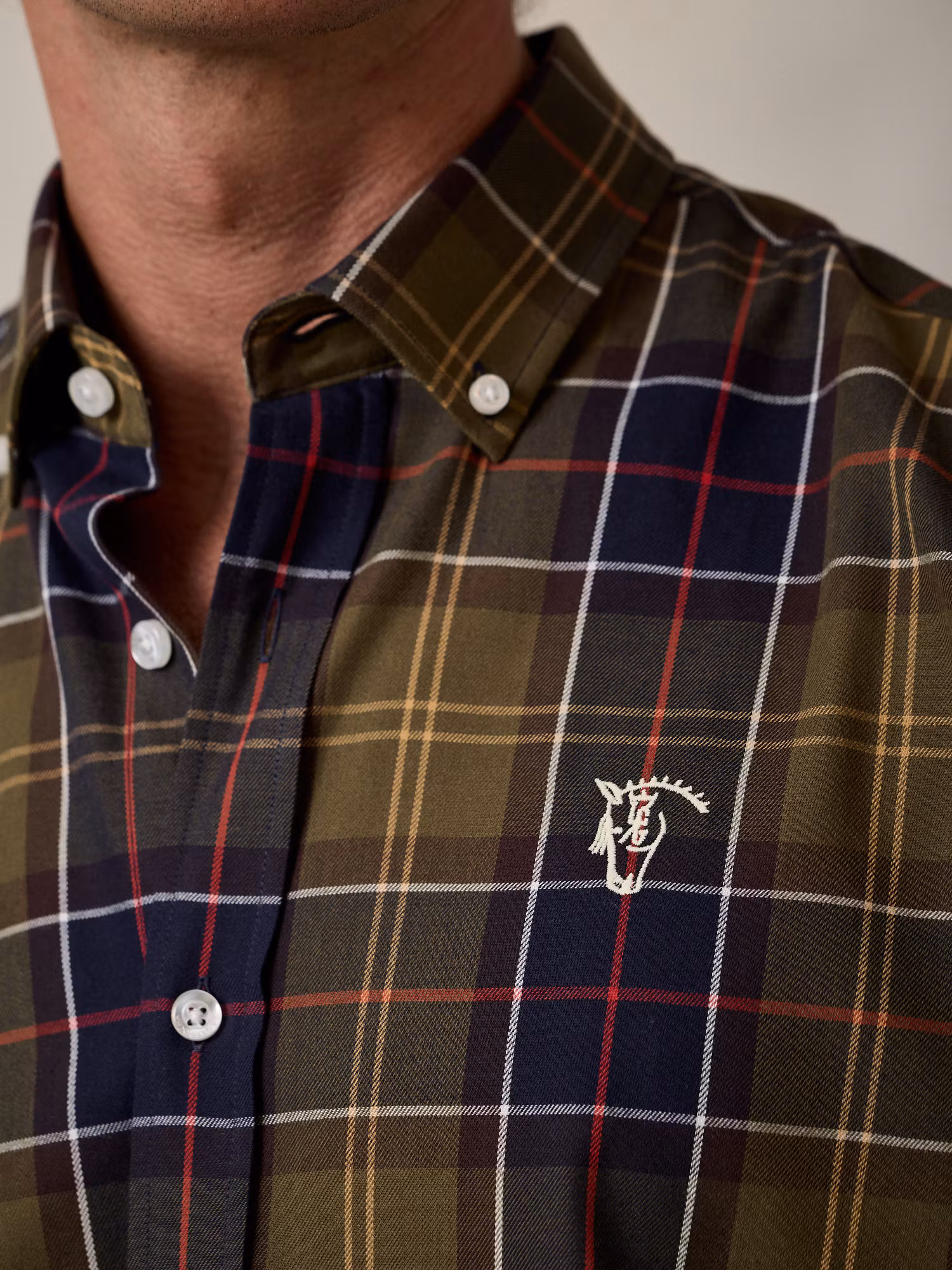 Camisa Tartan Verde Abeto